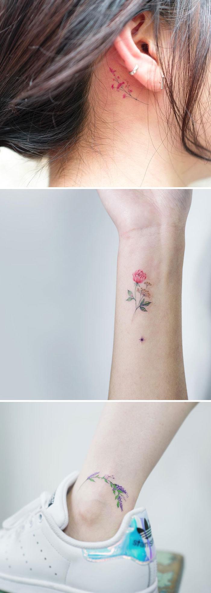 SolnbspDienvidkoreja Autors: 100 A 27 tetovējumu mākslinieki, kuru ziedu tetovējumi tevi sakārdinās ne pa jokam!