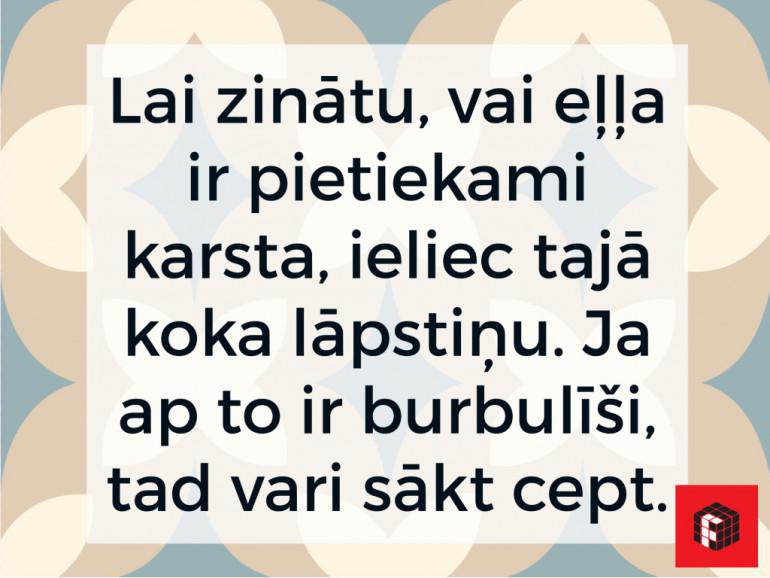  Autors: veldzivs 45 mazi, bet ļoti vērtīgi triki virtuvē. Atvieglo sev ikdienu!