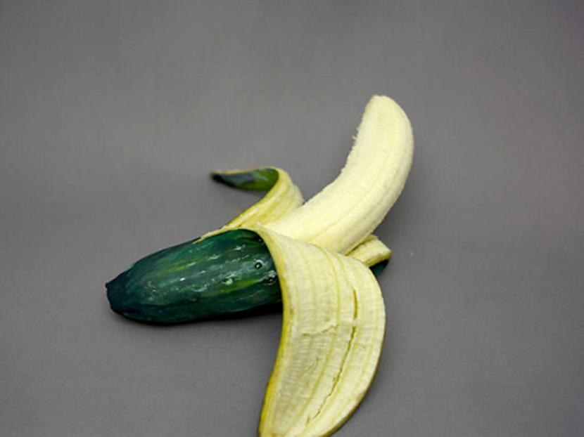 Attēlā redzams banāns nevis... Autors: The Diāna Ko TU redzi šajā bildē?
