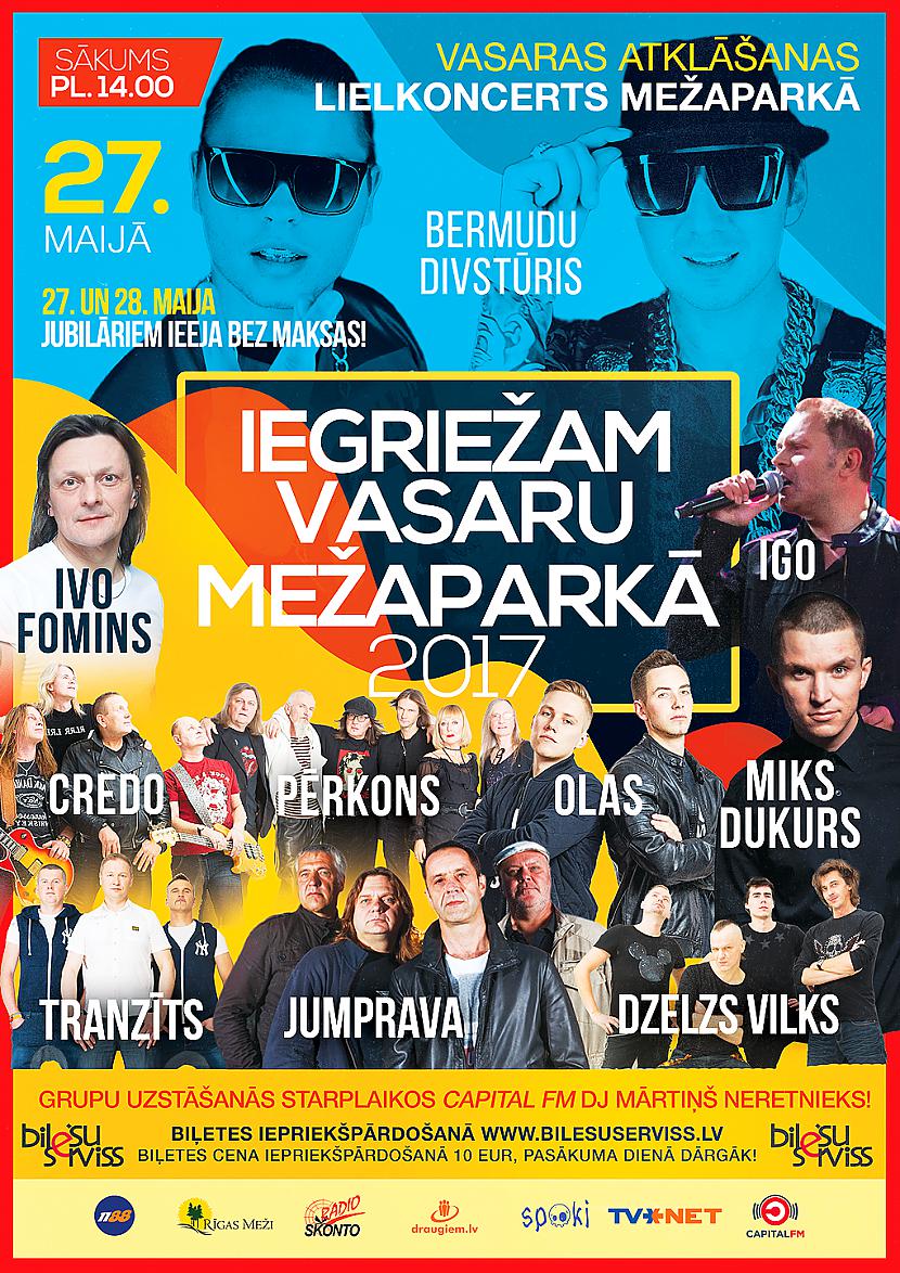 IEGRIEŽAM VASARU MEŽAPARKĀ 2017