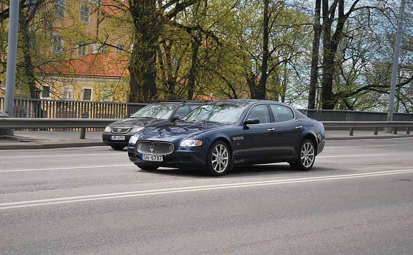 Maserati Quattroporte... Autors: LGPZLV Dārgas mašīnas uz Latvijas ceļiem. 2017 #4