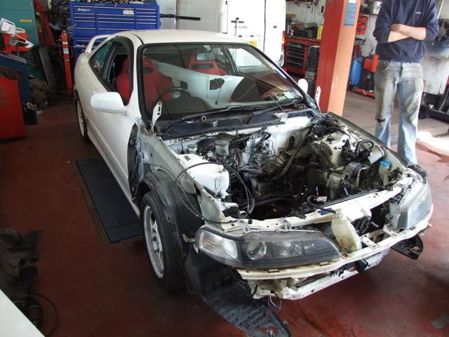 Honda Integra Type R dzinēja restaurācija un pārbūve.