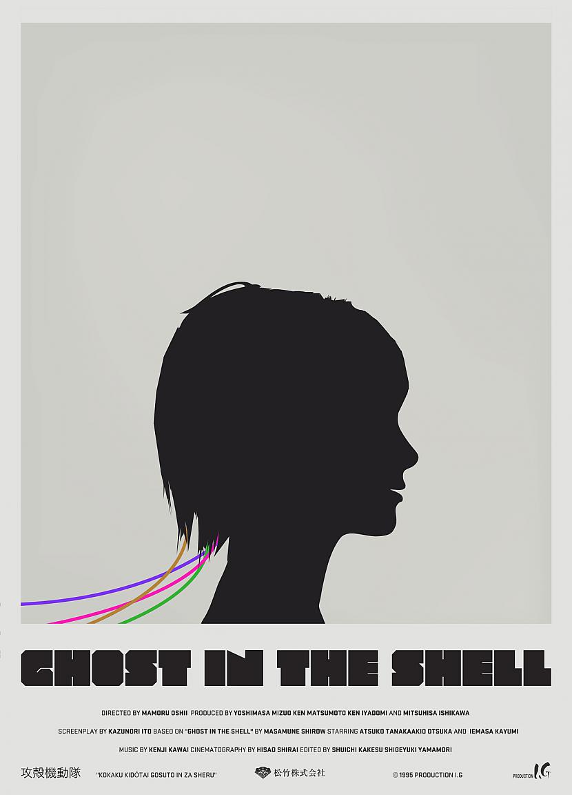 Ghost in the shell Autors: Fosilija Filmas plakāts katru dienu