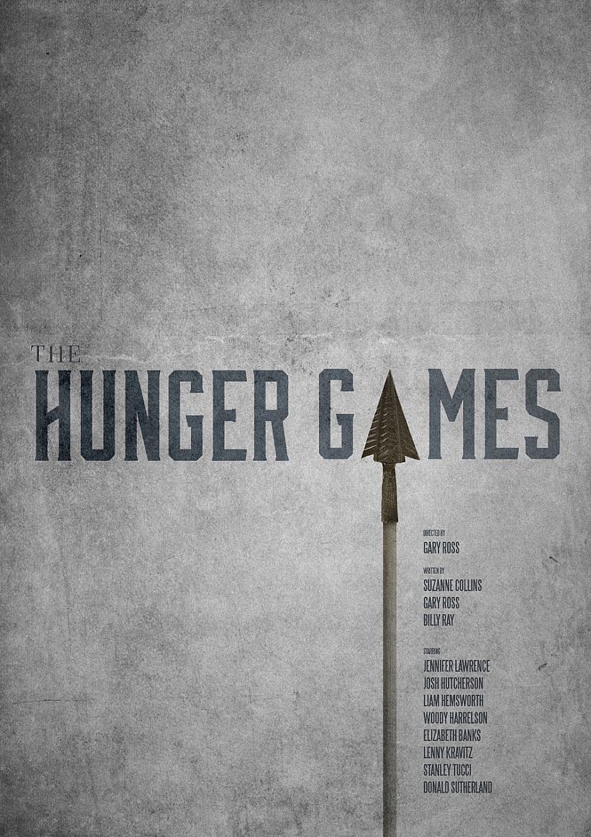 The hunger games Autors: Fosilija Filmas plakāts katru dienu