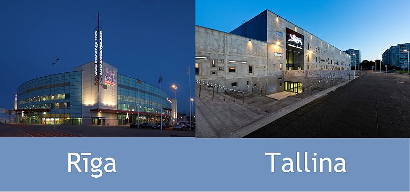 Tallinas sporta halle ir... Autors: danielskal Rīga pret Tallinu 2