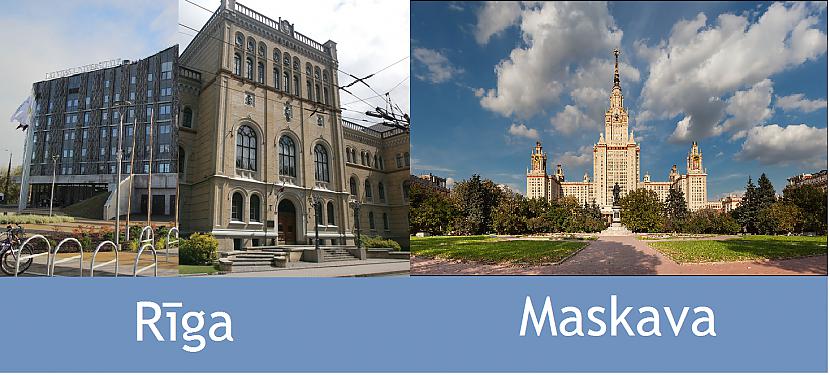 Latvijas universitātes ēkas... Autors: danielskal Rīga pret Maskavu