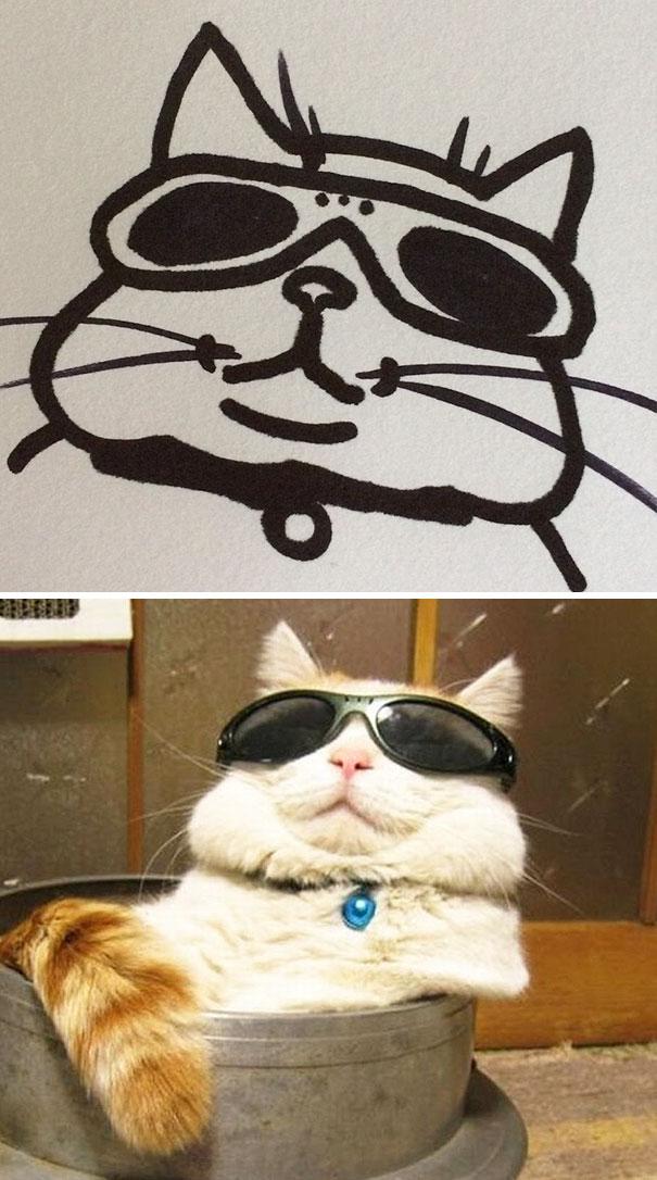  Autors: Fosilija Kad tavs skolotājs saka, ka nemāki zīmēt kaķus