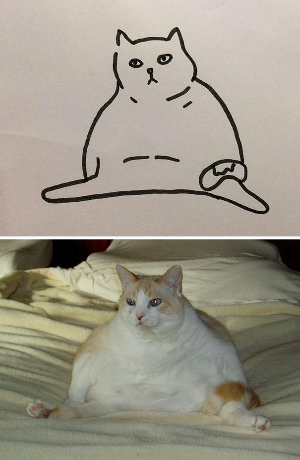  Autors: Fosilija Kad tavs skolotājs saka, ka nemāki zīmēt kaķus
