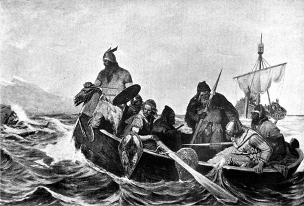 Jūrniekiem nācās paļauties uz... Autors: Empire States Vikingu navigācija