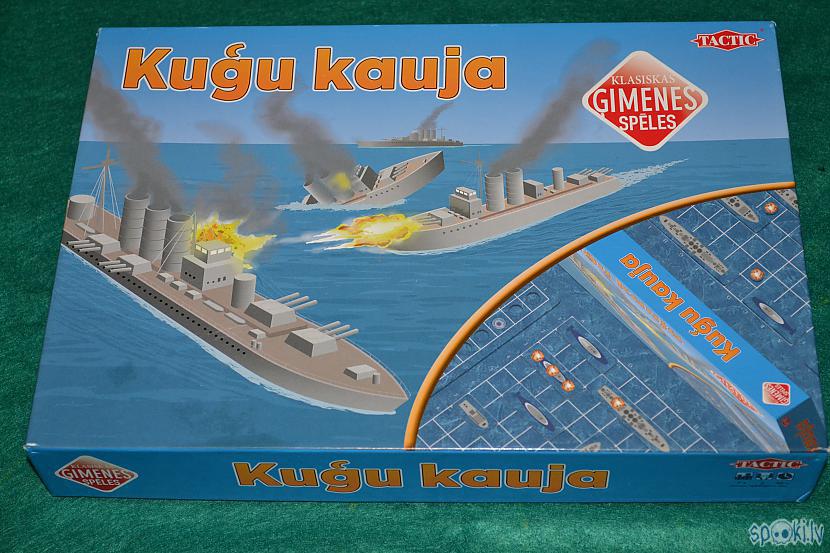 Kuģu kaujaKlasika tikai citā... Autors: Kaskijs Latvijā nopērkamās galda spēles