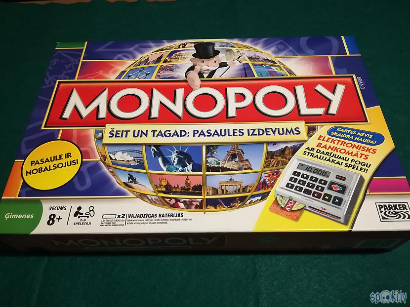 MonopolyPasaules monopols... Autors: Kaskijs Latvijā nopērkamās galda spēles