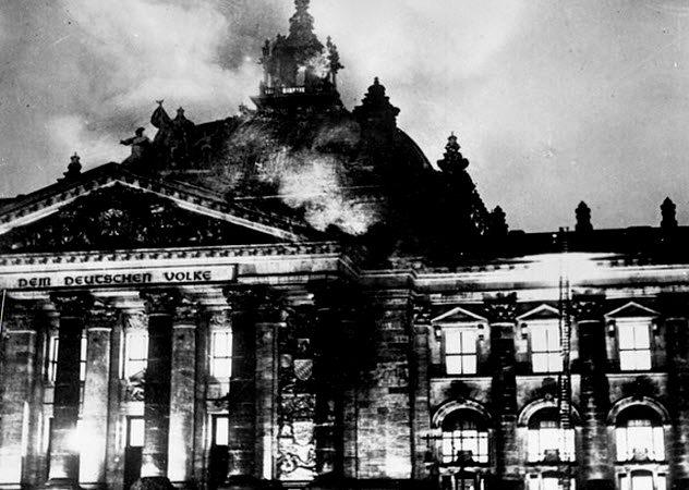 Reihstāga ugunsgrēks Nacisti... Autors: Testu vecis 5 iemesli, kādēļ vācieši ievēlēja Ādolfu Hitleru. 2. daļa