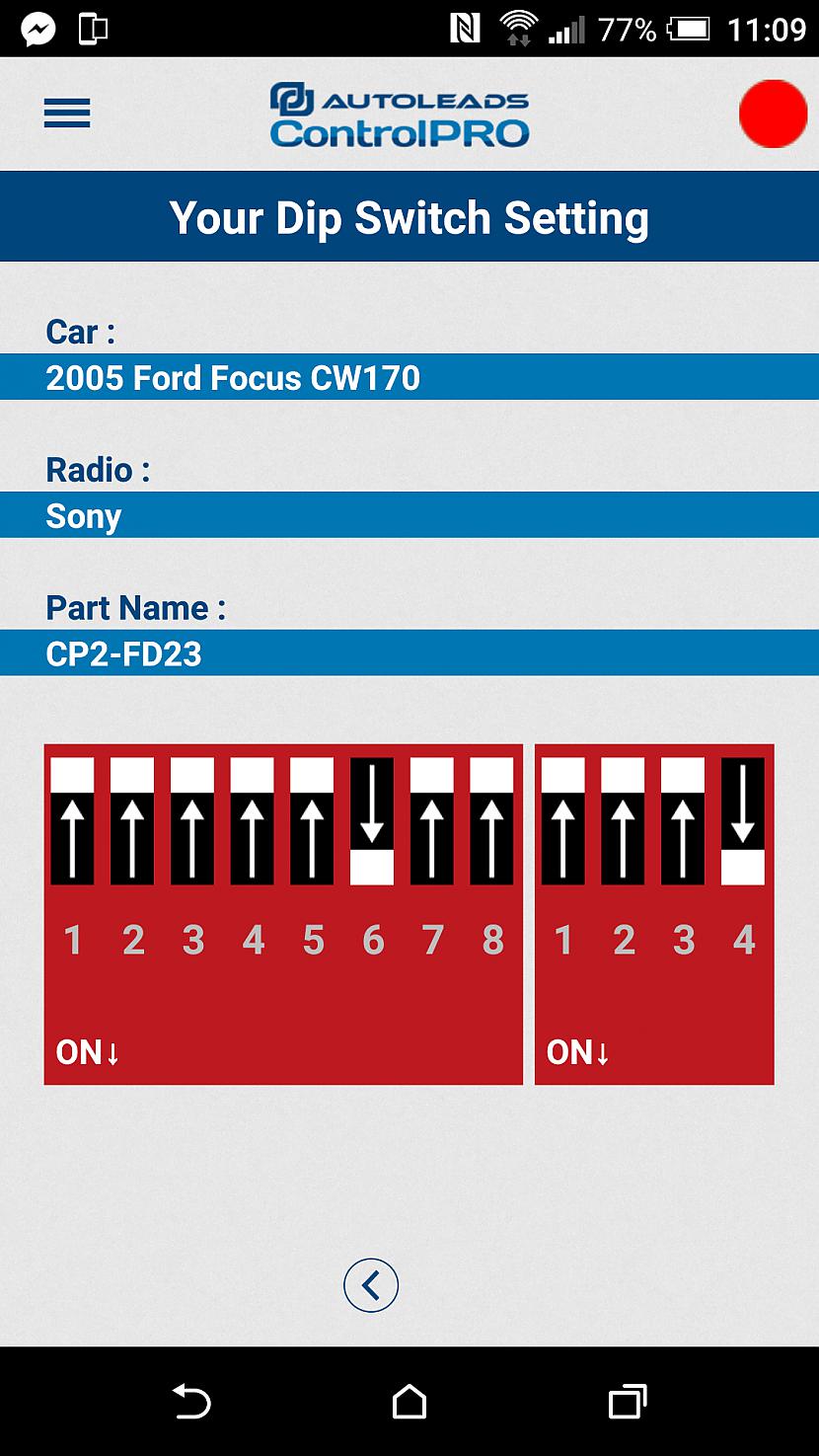 Scaroneit aplikācija uzrāda... Autors: alphaneo Ford Focus Ghia 2005 Rūpnīcas magnetolas upgrade.