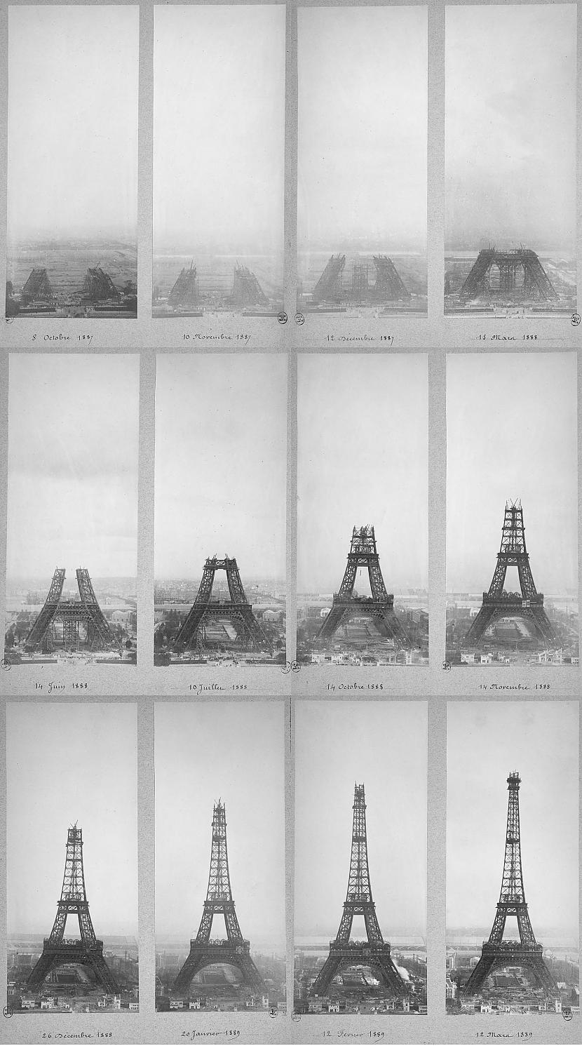 nbsp nbspScarono torni... Autors: Mao Meow Skaties, kā Parīzē būvēja Eifeļa torni!