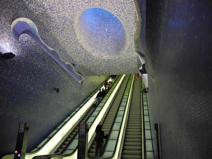 quotToledoquot metro stacija... Autors: Bauskas Motormuzejs Neparastas pasaules metro stacijas!