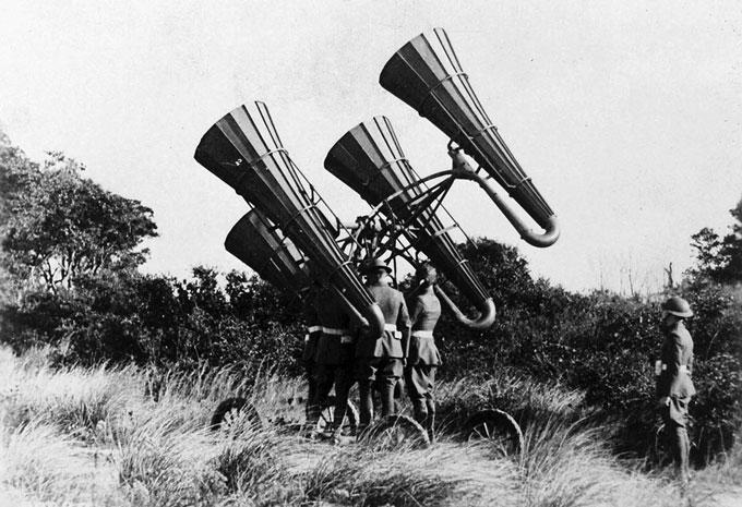 Jaunizstrādātais akustiskais... Autors: Lestets 1. pasaules kara ieroči un tehnoloģijas | 1. daļa
