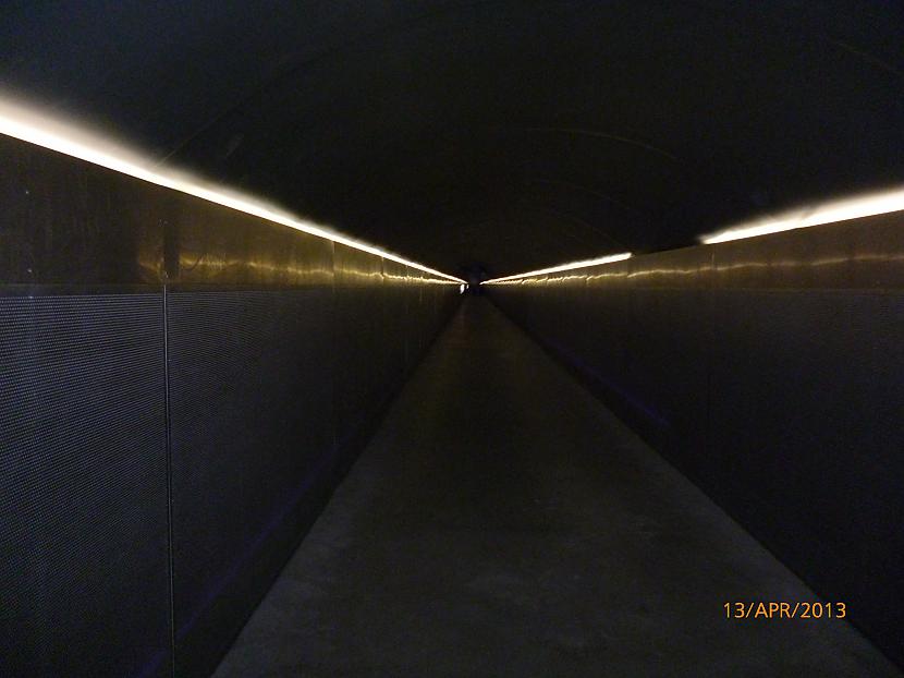 Tunelis uz liftu kurscaron... Autors: turistsr@speles Alikante, Spānija