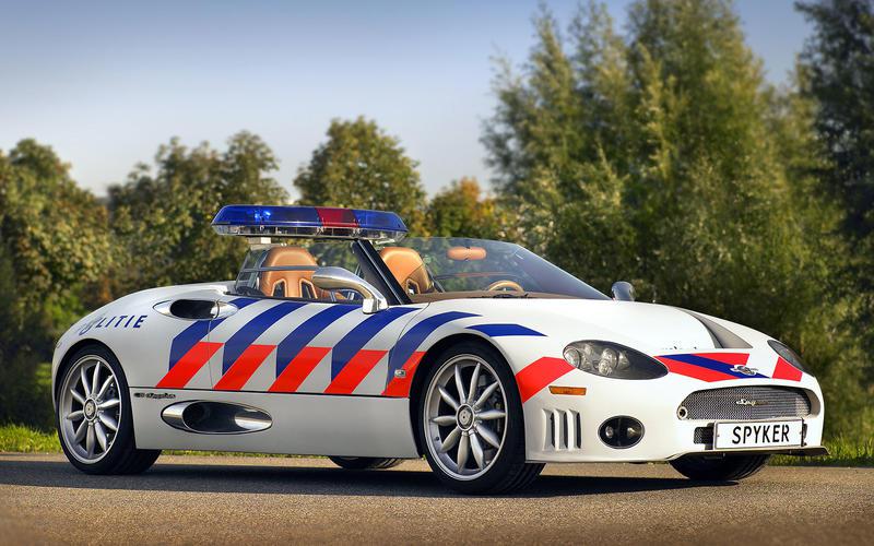 Spyker... Autors: Charged 40 Interesantākie policijas auto pasaulē.