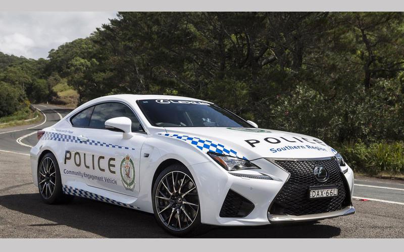 Lexus RC F AustrālijaLexus RCF... Autors: Charged 40 Interesantākie policijas auto pasaulē.