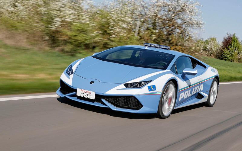 Lamborghini Huracan... Autors: Charged 40 Interesantākie policijas auto pasaulē.
