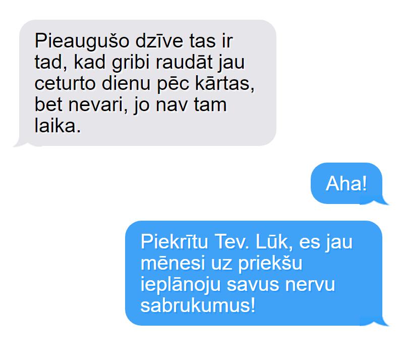  Autors: matilde 11 smieklīgas SMS no cilvēkiem, kuriem ir vāji nervi