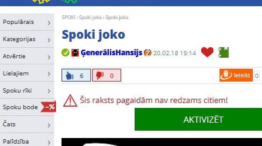 Spoki joko