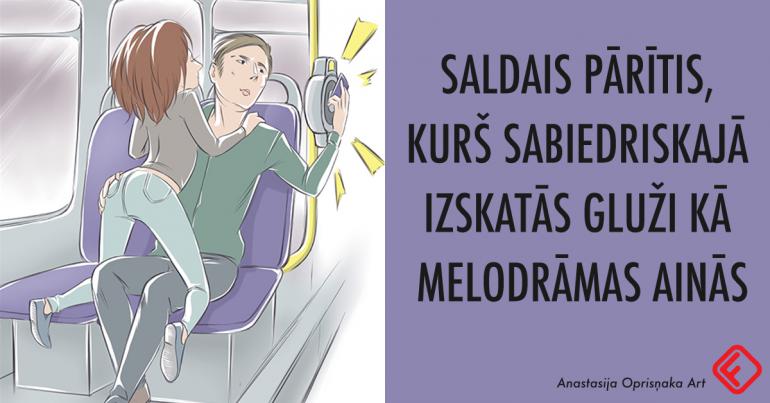 Reizēm sabiedriskajā... Autors: 100 A 19 pasažieru tipi, kurus mēs sastopam sabiedriskajā transportā!