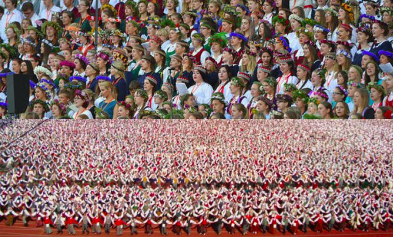 Svētkos plāno piedalīties līdz... Autors: 100 A 21 iemesls, kāpēc Latvijas simtgades Dziesmu un Deju svētki būs īpaši!