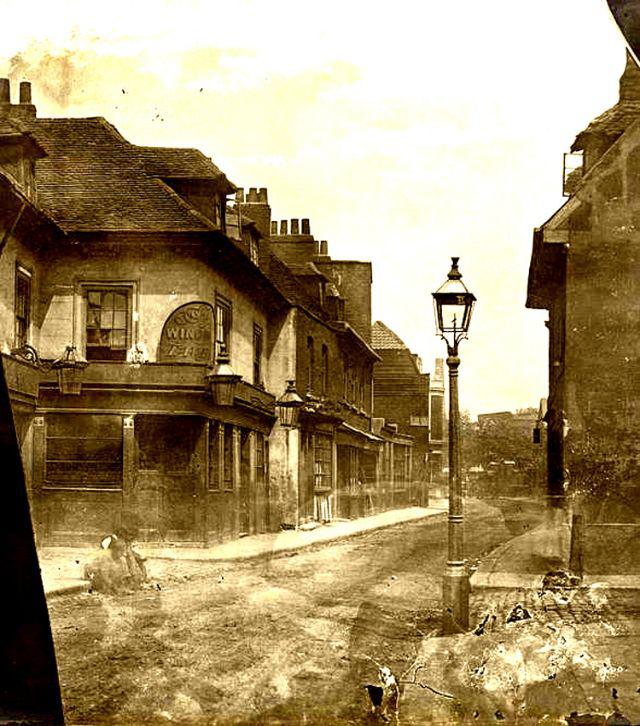 Lambeta iela Londona Autors: Lestets Agrīnās fotogrāfijas: kāda bija dzīve 1840-tajos