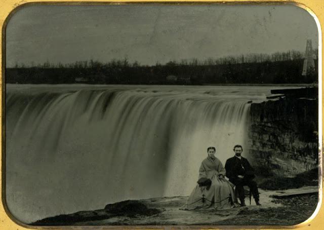 Niagāras ūdenskritums Autors: Lestets Agrīnās fotogrāfijas: kāda bija dzīve 1840-tajos