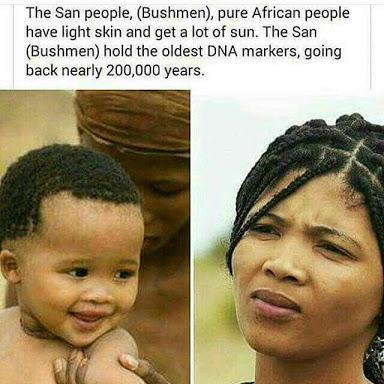 Khoisan bušmeni un San tautas... Autors: Zigzig Rasu dažādība Āfrikas kontinentā 🌍