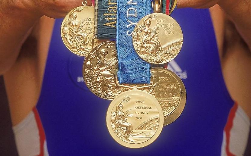 Olimpiskajā zelta medaļā ir... Autors: kiki kiki Dažādi fakti.