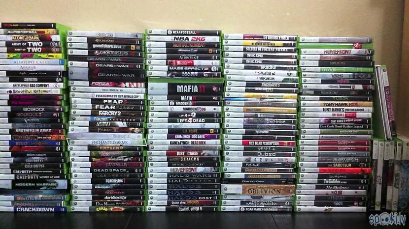 Xbox 360 spēļu kolekcija Autors: VnkGoba Milzīga spēļu kolekcija
