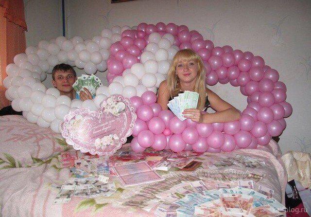 Rubļi un baloni  tas ir... Autors: Latvian Revenger Tu neesi bijis kāzās, ja neesi bijis krievu kāzās!