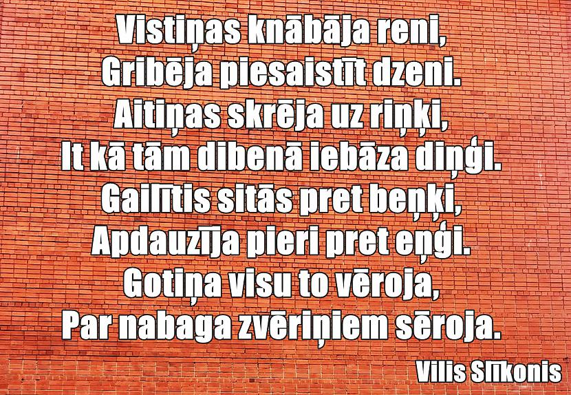  Autors: Vilis Slīkonis Laukos dzīve skarba, Vilis ķeras pie darba