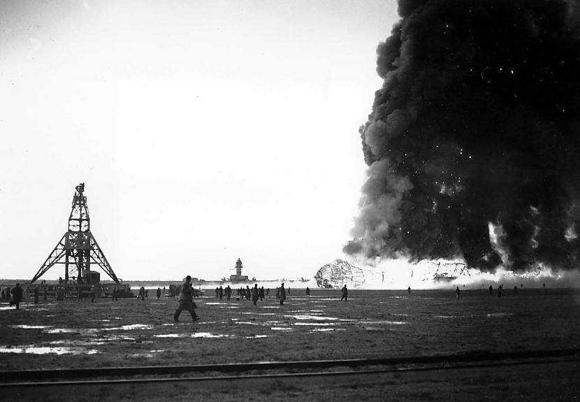 Dirižabla atliekas 1937 g 6... Autors: Lestets Hindenburga katastrofa 1937. g.