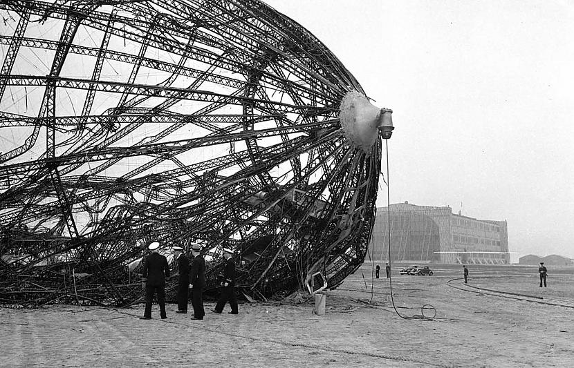 Katastrofas izmeklēscaronanas... Autors: Lestets Hindenburga katastrofa 1937. g.