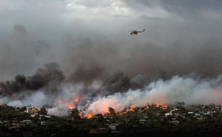  Autors: Raivozs Grieķijā postošie ugunsgrēki pakļauti kontrolei