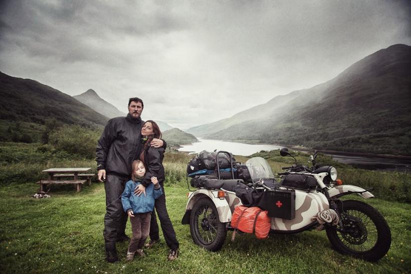 Ģimenes bilde Skotijā Autors: ezkins 28000 km