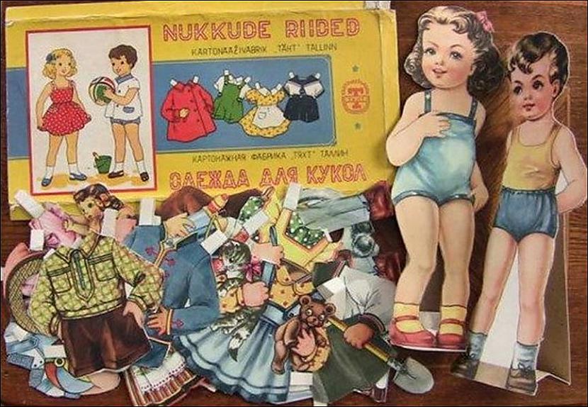 Leļļu apgērbscaronana PSRS... Autors: pyrathe Manas bērnības rotaļlietas