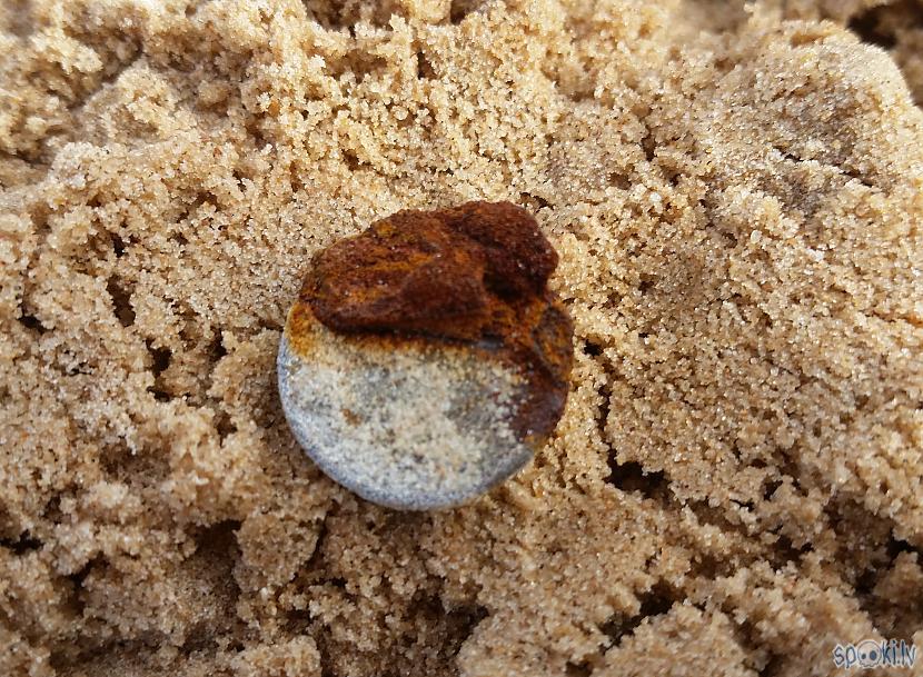 Monētas kuru sastāvā ir dzelzs... Autors: pyrathe Ar metāla detektoru pa pludmali 2018 (augusts) #2