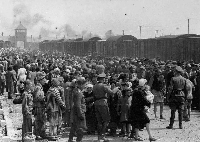 Ungārījas ebreji dodas... Autors: Altenzo Holokausts bildēs
