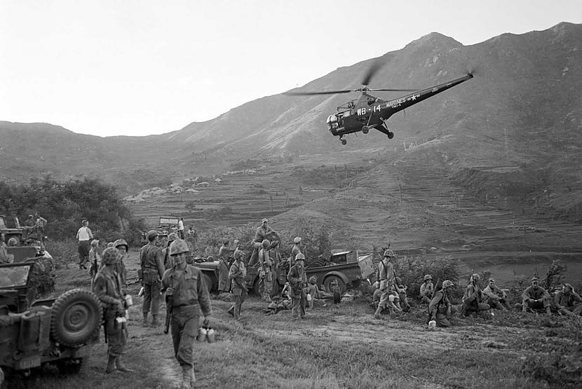 Helikopteri tika izmantotilai... Autors: Altenzo Korejas karš bildēs