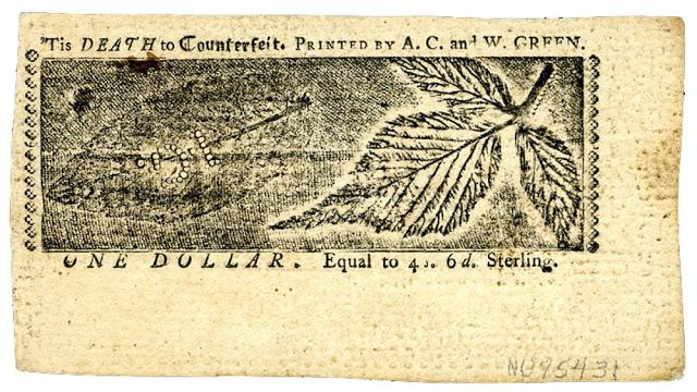 1770 gada 1PIrmā nauda kas... Autors: Lestets Kā ir mainījušies "zaļie" dolāri laika gaitā?