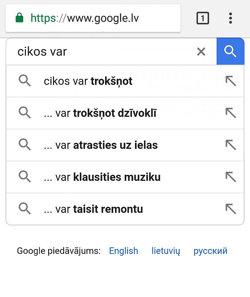 Kaut arī ko citi saka par... Autors: ORGAZMO Ko latvieši visbiežāk meklē Googlē?