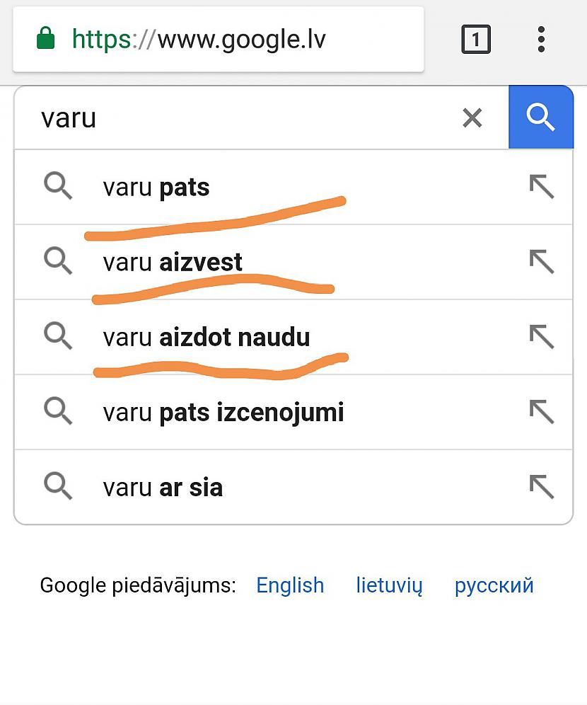 Daži ir izmisuma pēc... Autors: ORGAZMO Ko latvieši visbiežāk meklē Googlē?