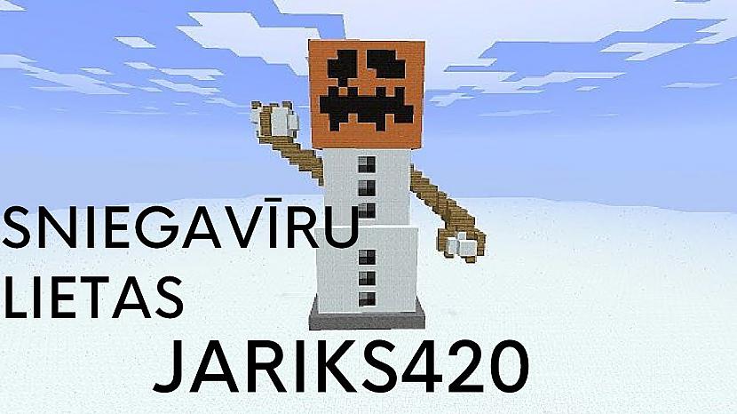  Autors: jariks420 Minecraft sniegavīru HOW TO & NOSLĒPUMS