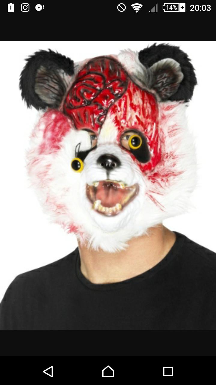 Hmm Kā ar šo nav slikta Autors: Grizlains Labākās maskas uz Helovīnu (Arī grims un kostīmi)