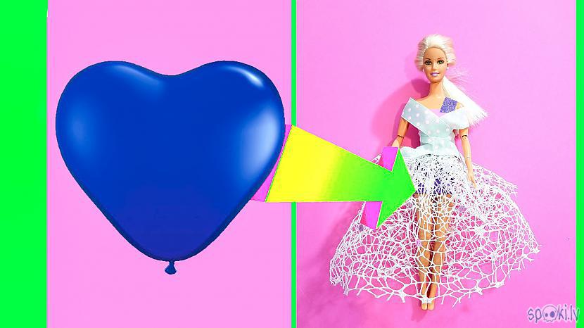  Autors: Halynka Georgiatx DIY Barbie Dresses with Balloons Making Easy Clothes for Barbies