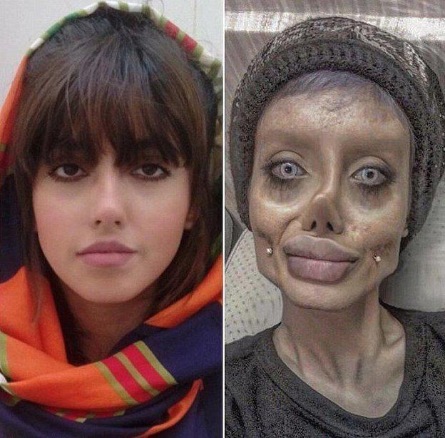Par 23 gadus veco Sahāru... Autors: matilde Tāda tādu atrod: irāņu «Džolija» atradusi sev jaunu draudzeni - «Bārbiju»